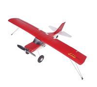 QIDI-560 M7 Aerei fuoristrada 3D RC con stunt con una chiave appesa ad ala fissa con controllo di volo resistente al vento per principianti ed esperti pronti a volare RTF (rosso)