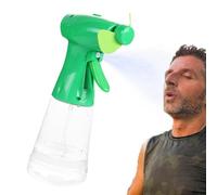 Qidures Acqua Mister Fan Ventola Spray Per Portatile Con Serbatoio D'acqua Incorporato, Ventilatore Portatile Spruzzo D'Acqua, MiniVentilatore Da Viaggio Portatile Per Esterno, Spiaggia, Campeggio