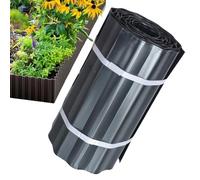 Qidures Bordatura per Giardinaggio | Bordo Per Prato | 10 Metri Lineari Di In Metallo Ondulato Per Delimitazione Di Area Giochi Aiuola Piscina D Accesso Patio Muro Percorso Prato E Cortile