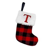 Qidures Calze di Natale con Lettere,Calze di Natale con Nomi | di Babbo con Lettere,Ciondoli per Albero di di Borse, Ornamenti per Il Decorazioni per la casa per Feste