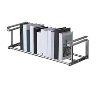 Qidures Cestino Sottopensile, Cestino Organizzatore Sottopensile Telescopico, Vassoio Regolabile Antiscivolo per Bagno Cucina Dispensa