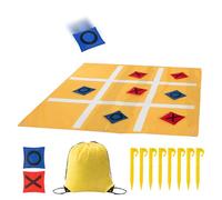 Qidures Gioco del Lancio dei Sacchetti di Fagioli all'Aperto,Giocattolo Interattivo | Giochi Di Lancio Con Sacchetti Di Fagioli Per Carnevale - per Uso all'aperto, Giardino, Spiaggia, Cortile,