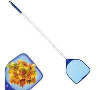 Qidures Retino per Piscina, Rete A Maglia Fine dello Skimmer, Schiumatoi per Piscina con Asta in Alluminio da 153cm, Retinas Raccogli Foglie Skimmer per Piscina PerPiscina Foglie E Detriti