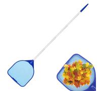 Qidures Retino per Piscina, Rete A Maglia Fine dello Skimmer, Schiumatoi per Piscina con Asta in Alluminio da 153cm, Retinas Raccogli Foglie Skimmer per Piscina PerPiscina Foglie E Detriti