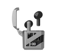 Qiebenav Auricolari con effetto uditivo spaziale Auricolare compatibile con Bluetooth 1 set wireless con cuffie a basso ritardo Lunga durata della batteria Qualità audio premium per nero