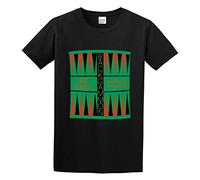 QIESHEOK Art Blakey & The Jazz Messengers Backgammon Unisex 100% Cotton Short-Sleeve T-Shirts Black XL