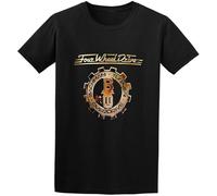 QIESHEOK Bachman Turner Overdrive Album Cover Cotton T Shirt Mens Unisex 100% Cotton Short-Sleeve T-Shirts Black S