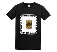 QIESHEOK Canned Heat Living The Blues Unisex 100% Cotton Short-Sleeve T-Shirts Black L