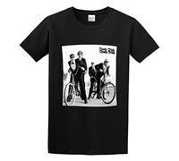 QIESHEOK Cheap Trick in Color The Unreleased Steve Albini Sessions Unisex 100% Cotton Short-Sleeve T-Shirts Black XXXL