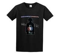 QIESHEOK Fairport Convention The Bonny Bunch of Roses Unisex 100% Cotton Short-Sleeve T-Shirts Black S