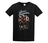 QIESHEOK Fairport Convention Unisex 100% Cotton Short-Sleeve T-Shirts Black XXL