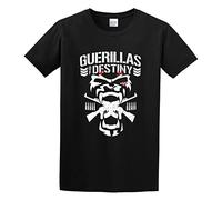 QIESHEOK Japan PRO Bullet Club Guerillas of Destiny O-Neck 100% Cotton Short Sleeve Unisex T-Shirt XXXL