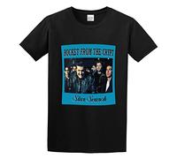 QIESHEOK Rocket from The Cryp Star Search Unisex 100% Cotton Short-Sleeve T-Shirts Black XXXL