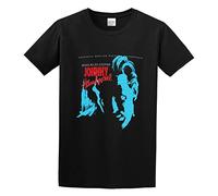 QIESHEOK Ry Cooder Johnny Handsome Unisex 100% Cotton Short-Sleeve T-Shirts Black S