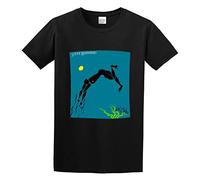 QIESHEOK Steve Winwood Arc of A Diver Unisex 100% Cotton Short-Sleeve T-Shirts Black XXL