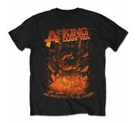 QIESHEOK Taid Asking Alexandria Metal Hand con Licencia Camiseta Hombre Unisex 100% Cotton Short-Sleeve T-Shirts Black XL