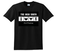 QIESHEOK The Dead South Good Company Vinyl CD Cover Unisex 100% Cotton Short-Sleeve T-Shirts Black S