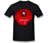 QIESHEOK The Very Best of Enya Unisex 100% Cotton Short-Sleeve T-Shirts Black XXXL