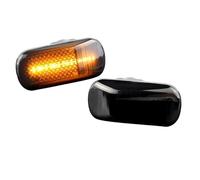 QIFANB Auto Specchietto Laterale Indicatore 2 Pezzi Per Stream S2000 CR-V HR-V Per Civic City Per Fit Per Jazz Per Accord Luce Di Direzione Laterale Dinamica A LED(NO Dynamic Smoked)