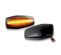 QIFANB Auto Specchietto Laterale Indicatore Luce Direzione A LED Per Auto Lampeggiante Sequenziale Laterale Per Hyundai Per Elantra I10 Getz Per Sonata XG Per Tucson Terracan Coupe(NO Dynamic Smoked)