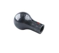 QIFANB Pomello Del Cambio Automatico Universale In Alluminio ABS Per Manuale Per Auto Per Mitsubishi Pomello Leva Cambio(ABS-carbon-pattern)