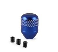 QIFANB Pomello Del Cambio In Alluminio Generale Per Manuale Per Leva Accessori Per Interni Auto Pomello Leva Cambio(Blu)