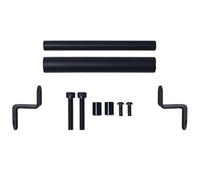 QIFANB Supporto Navigatore Moto Supporto Telefono Cellulare Per Moto 12/22 Mm, Supporto Per Piastra Navigazione GPS Per Per NINJA400 Per NINJA 400/250 EX400 NINJA250 Staffa Navigazione GPS(12MM 22MM)
