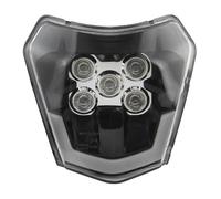 QIFHFBA Faro Anteriore Piastra Faro A LED per Moto per EXC 300 XC XCF per XCW 150 250 350 450 Faro per Moto da Cross Enduro Accessori per Motocross Fanale Anteriore