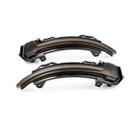 QIFHFBA Indicatore Di Direzione 2 Pezzi Per VW Per Tiguan 2017-2023, Specchietto Laterale A LED Con Lente Fumé, Indicatori Di Direzione Dinamici Laterali Ambrati. dinamica luci segnale