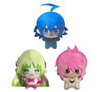 Qigmhua Anime, peluche Iruma/Asmodeus Alice/Valac Clara, morbido imbottitura, 10 cm, per borsa da scuola, divano, camera da letto