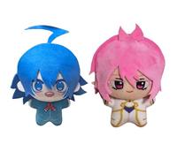 Qigmhua Anime, peluche Iruma/Asmodeus Alice/Valac Clara, morbido imbottitura, 10 cm, per borsa da scuola, divano, camera da letto