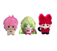 Qigmhua Anime, peluche Iruma/Asmodeus Alice/Valac Clara, morbido imbottitura, 10 cm, per borsa da scuola, divano, camera da letto