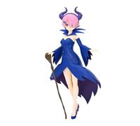 Qigmhua Ram Figura Re 0 Ramu Statua Manga Ragazza Action Figure Vestito Viola Ver Modello 21cm Cartoon Ornamenti da Collezione PVC