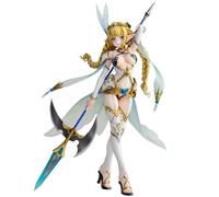 Qigmhua Statuetta di anime originale 3rd Villager Lincia Painting Statua con fucile in PVC illustrazione modello 24 cm