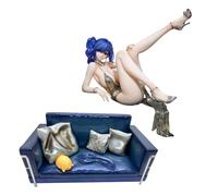Qigmhua USS St Louis statuetta con accessori per sedia, figure d'azione anime USS St Louis, modello camera da letto collezione PVC 17,5 × 15 × 22,5 cm