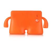 QIHANG - Cover per Samsung Galaxy Tab E 9.6, in Silicone Antiscivolo, Leggera, Resistente agli Urti, per Tablet Samsung Galaxy Tab E T560N / T561N da 9,6" Arancione Orange iPad PRO 10,5