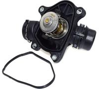 QIHRUIA Assemblaggio della Scatola Termostatica del Liquido di Raffreddamento per BMW Serie 1 3 5 6 7 E46 E90 E60 E63 E83 X3 X5 X6 11517805811 11517789014 11517787113