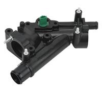 QIHRUIA Assemblaggio della Scatola Termostatica di Raffreddamento del Motore per Peugeot 307 407 Citroën C4 C5 9645162480 9687927980 1338AV