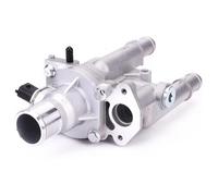 QIHRUIA Assemblaggio Termostato in Alluminio per Chevrolet Alfa Romeo Brera Spider Opel Astra Insignia Meriva Zafira 96984103 96817255 25192228