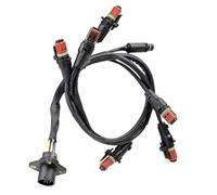 QIHRUIA Fascette per Cablaggio Connessione Motore per Camion Iveco, Accessori per Camion IVECO 504389794