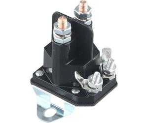 QIHRUIA Interruttore solenoide a 4 terminali 12V per rasaerba e spalaneve per sistemi AVVIAMENTO per Attrezzature BOLENS 33-35510,67-724