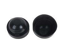 Qiilu 2Pcs 90mm nero in gomma per auto LED coperchio antipolvere coperchio della custodia cappuccio impermeabile adatto per tappo faro 90mm tappo fanale alfa mito tappi faro grande