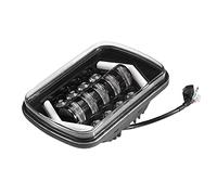 Qiilu 5x7in Faro LED Luce Quadrata High/Low Beam Faro Faro da Lavoro a LED Faro Anteriore Quadrato Faro per Auto Faro di Svolta Faro a Luce Quadrata a LED Lampada Frontale Ricambio