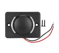 Qiilu Caricabatterie USB per auto, ABS 3.1A DC12V/24V Presa per caricabatteria da auto con doppia porta USB per auto nera con LED(bianca)