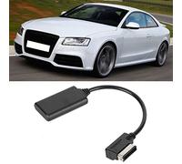 Qiilu Cavo audio, cavo, ABS Bluetooth 5.0 AUX adattatore interfaccia musicale O cavo per Ami MMI MDI nero