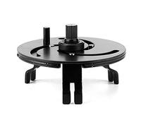 Qiilu Chiave per Coperchio Serbatoio Carburante, 100-170mm Chiave per Coperchio Pompa Carburante Regolabile 3 Ganasce Coperchio Serbatoio Strumento di rimozione Tappo Pompa Olio