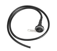 Qiilu - Interruttore per faro singolo in acciaio inox impermeabile per manubrio, per moto e ATV, modifica da 22 mm, interruttore on/off in acciaio singolo