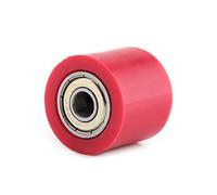 Qiilu kettenrolle 10mm kettenrolle 10mm Cursore del Rullo della puleggia a Catena, Guida della Ruota del tenditore del Rullo della puleggia a Catena della Trasmissione 8mm / 10mm per ATV del motoc