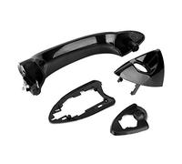Qiilu Lato Conducente Anteriore Sinistro Esterno Esterno Maniglia della Porta Adatta per E53 X5 2000 2006 51218257737 per Maniglia della Porta X5 2005 E53 Driver Anteriore Destro