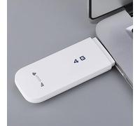 Qiilu Modem USB 150Mbps 4G LTE Adattatore WiFi Plug And Play per PC Adattatore di Rete USB Router WiFi Hotspot di Rete con Interfaccia SIM Card Standard a 6 Pin per PC Desktop Laptop MOD